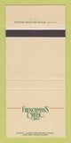 Matchbook Cover - Frenchman's Creek 30 Strike