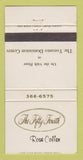 Matchbook Cover - Fifty Fourth Restaurant Toronto ON Dominion Centre 30 Strike