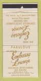 Matchbook Cover - Embassy Lounge Miami FL WEAR 30 Strike
