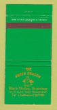 Matchbook Cover - Green Dragon Braintree UK 30 Strike