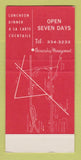 Matchbook Cover - Harbor Restaurant Parsippany NJ SAMPLE 30 Strike