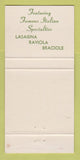 Matchbook Cover - Gaetano's Restaurant Kansas City MO 30 Strike