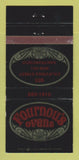 Matchbook Cover - Fournou's Ovens Restaurant San Francisco CA 30 Strike