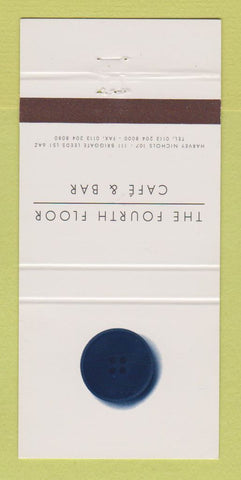 Matchbook Cover - Fourth Floor Cafe Bar Leeds UK 30 Strike
