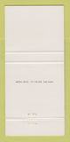 Matchbook Cover - Fourth Floor Cafe Bar Leeds UK 30 Strike