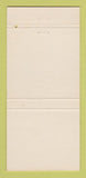 Matchbook Cover - Glendale House Restaurant Indianapolis IN 30 Strike