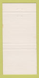 Matchbook Cover - Restaurnt Frascati Montreal QC 30 Strike