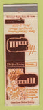 Matchbook Cover - The Mill Restaurant Springfield IL
