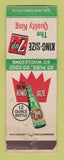 Matchbook Cover - 7Up Soda King Size WEAR