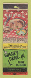 Matchbook Cover - Gussie's Drive In Chicago IL POOR
