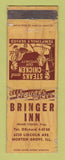 Matchbook Cover - Bringer Inn Morton Grove IL POOR