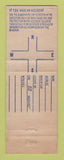 Matchbook Cover - Toni & Dennie Truck Stop West Chicago IL