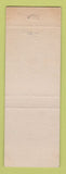 Matchbook Cover - Fitzgerald's WEAR