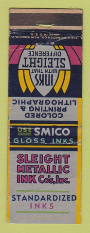 Matchbook Cover - Sleight Metallic Inks WEAR