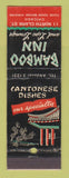 Matchbook Cover - Bamboo Inn Chicago IL Chinese