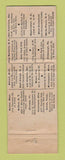 Matchbook Cover - Mayflower Coffee Shops Doughnuts CHAIN