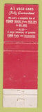 Matchbook Cover - Lawder Bros Ford Chicago IL POOR