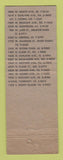 Matchbook Cover - Trailer Rentals Chicago IL