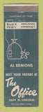 Matchbook Cover - The Office Chicago IL