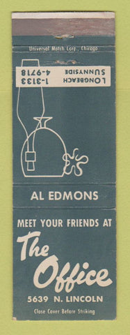 Matchbook Cover - The Office Chicago IL