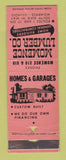 Matchbook Cover - Momence Lumber IL WORN PAPER LOSS