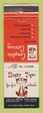 Matchbook Cover - Happy Tiger Restaurant Norridge IL WEAR