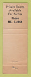 Matchbook Cover - Red Fox Restaurant Chicago IL