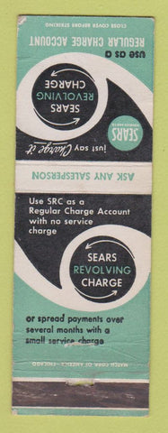 Matchbook Cover - Sears Credit Card WEAR