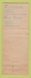 Matchbook Cover - Interstate Hosts DD Bean Restaurants Gift Shops