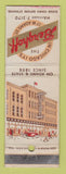 Matchbook Cover - Berghoff Restaurant Chicago IL WEAR