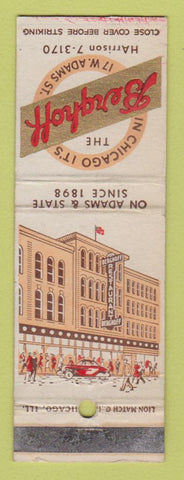Matchbook Cover - Berghoff Restaurant Chicago IL WEAR
