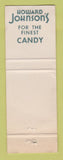 Matchbook Cover - Howard Johnson's Restaurants Motor Lodges WEAR