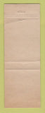 Matchbook Cover - Zeno's Restaurant Chicago IL WORN