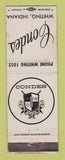 Matchbook Cover - Condes Whiting IN POOR BACK WORN