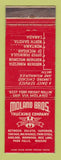 Matchbook Cover - Moland Bros Trucking WEAR