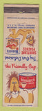 Matchbook Cover - Monarch Coffee Chicago IL WORN