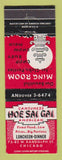 Matchbook Cover - Hoe Sai Gai Chinese Restaurant Chicago IL