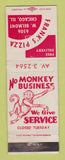 Matchbook Cover - Frank's Pizza Chicago IL WEAR