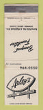 Matchbook Cover - Arley's Restaurant Downers Grove IL WEAR