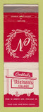 Matchbook Cover - Nielsen's Village Chicago IL WEAR