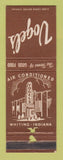 Matchbook Cover - Vogel's Whiting IN POOR PAPER LOSS