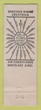 Matchbook Cover - The Country Squire Restaurant Grayslake IL