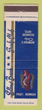 Matchbook Cover - Elbow Beach Surf Club Paget Bermuda