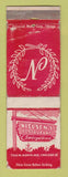 Matchbook Cover - Nielsen's Restaurant Chicago IL WORN