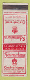 Matchbook Cover - Schermerhorn's Coat of Arms Pipe Tobacco Chicago IL