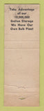 Matchbook Cover - RW Troch Fuel oil Chicago IL WORN