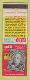 Matchbook Cover - Stamp Offer HE Harris Boston MA