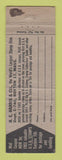 Matchbook Cover - Stamp Offer HE Harris Boston MA