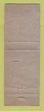Matchbook Cover Illinois Association Tobacco Dist Tax Statement WEAR Full Length