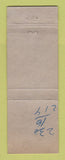 Matchbook Cover - Zenith Restaurant Chicago IL